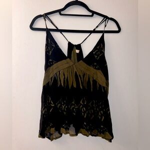 Free People Beaded Top